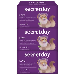 시크릿데이 러브 슈퍼롱 오버나이트 8개 (3팩(24개))_이미지