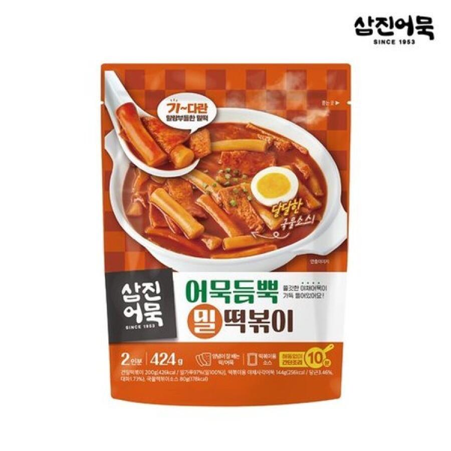 삼진어묵  어묵듬뿍 밀떡볶이 424g
