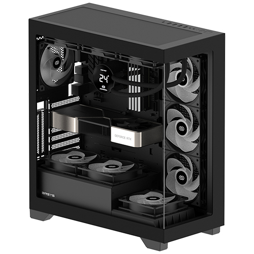 3RSYS S406 Quiet 리버스 (블랙)_이미지