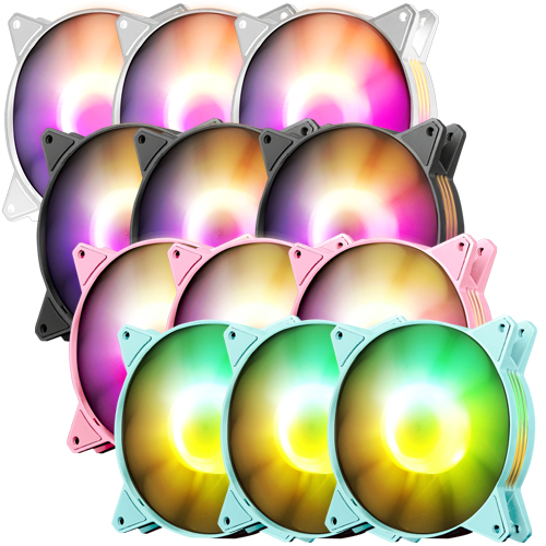 darkFlash C6MS RGB (3팩, 네오민트)