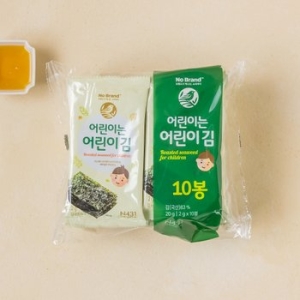 노브랜드 어린이김 2g x 10봉 (1개)_이미지