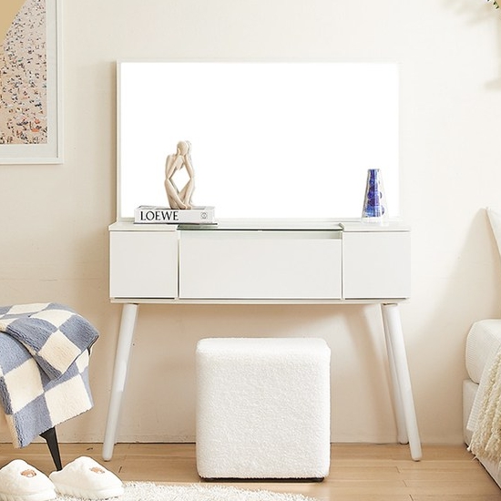 동서가구 홈즈 심플 수납 화장대 1000