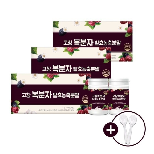 화인에프티 고창복분자 발효농축분말 30g (6개)_이미지