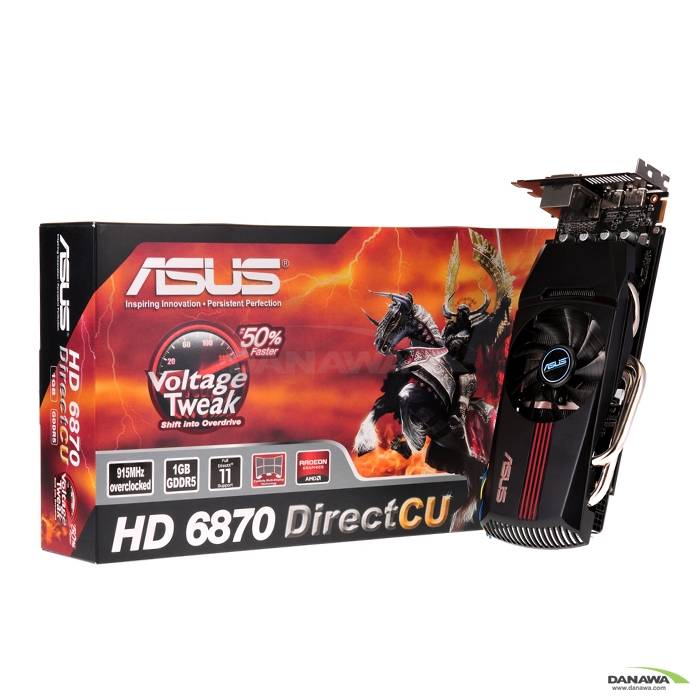 ASUS �󵥿� HD 6870 EAH6870 D5 1GB Direct CU