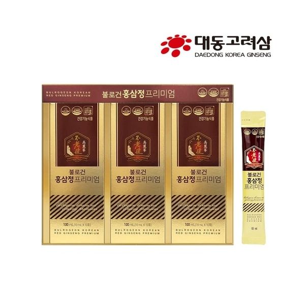 대동고려삼 불로건 홍삼정 프리미엄 10g 30포 (1개)_이미지