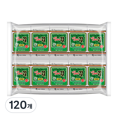 소문난삼부자 소문난 오부자 도시락김 5g (120개)_이미지
