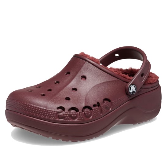 크록스 바야 플랫폼 라인드 클로그 208708-605_이미지