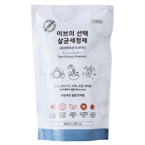 장인제약 이브의 선택 살균세정제 리필 600ml (5개)_이미지