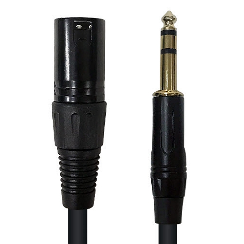 엘디네트웍스 Anyport XLR 캐논 to 5.5mm 스테레오 AUX 마이크 케이블 (AP-XLR505MS, 5m)_이미지