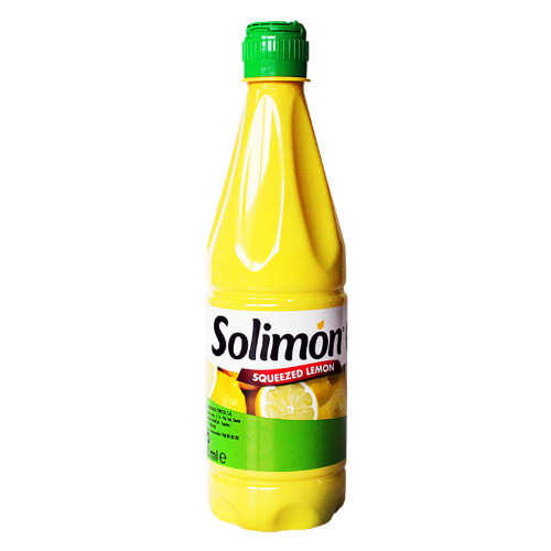 DerivadosCitricos 솔리몬 스퀴즈드 레몬즙 500ml (4개)