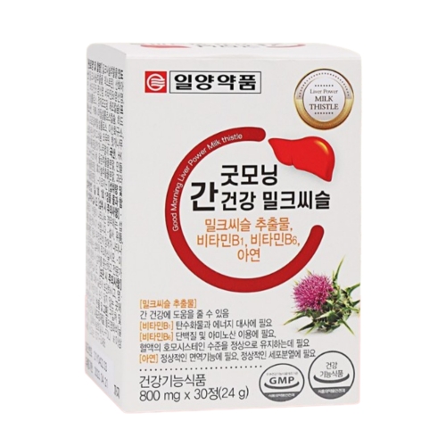 일양약품 굿모닝 간건강 밀크씨슬 30정