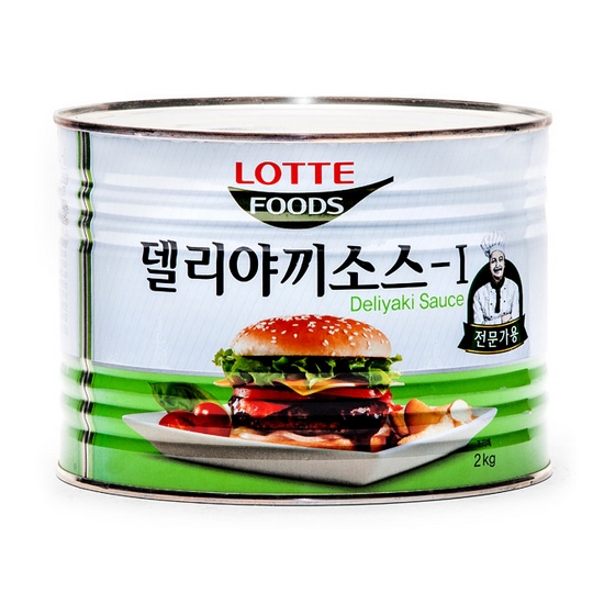  롯데푸드 델리야끼 소스 2kg [1개]