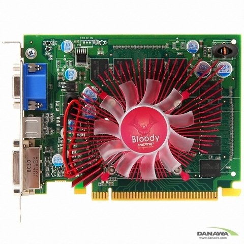EVERTOP 지포스 8500GT 비너스쿠페 OC 256MB 블러디_이미지