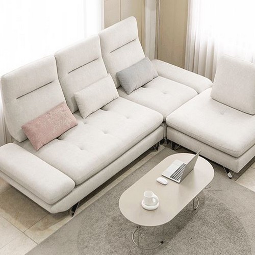 헤닝 라온 스윙 조야 패브릭 소파 4인용 (스툴포함)_이미지