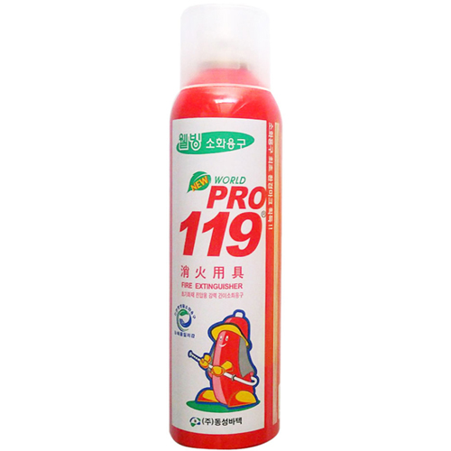동성바텍 월드프로119 간이 소화기 DS-396 396ml