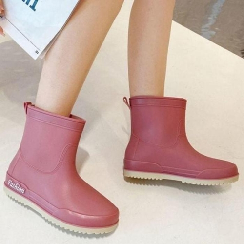 라일리 Rly 여성 앵클 레인부츠 여름 장화 장마 폭우 데일리 43642186_이미지