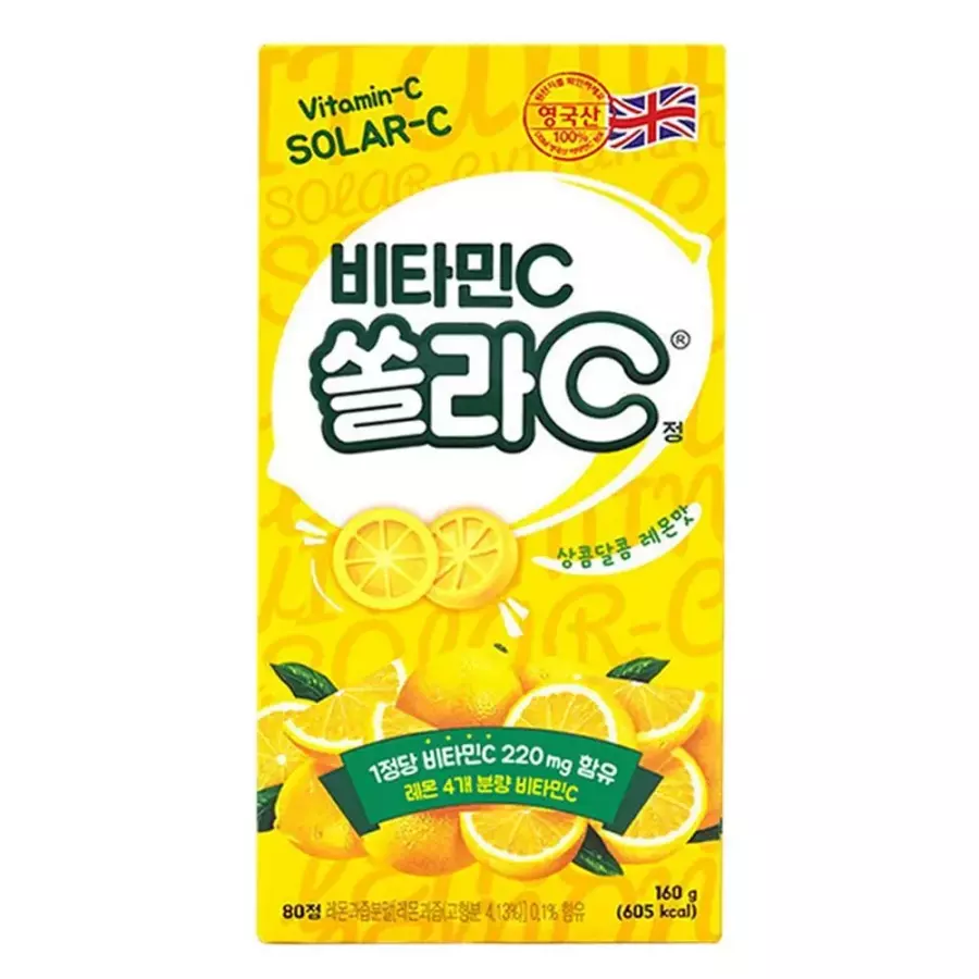 고려은단 쏠라C 레몬맛 2g 80정