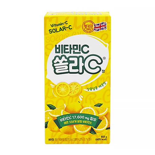 고려은단 쏠라C 레몬맛 80정 (3개)