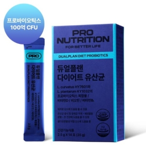 서흥 프로뉴트리션 듀얼플랜 다이어트 유산균 2.5g 14포 (1개)_이미지