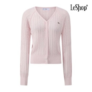 브리즈 꽈배기 V넥 가디건 BP5KC002A_이미지