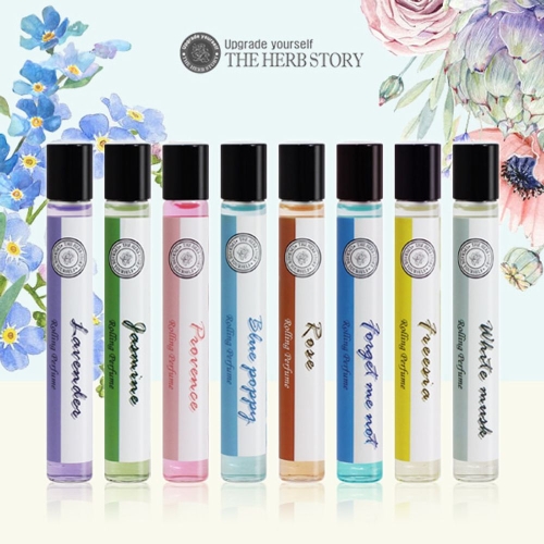 더허브스토리 휴대용 스틱향수 롤링 롤온향수 10ml 블루퍼피 /아로마향수/향수선물/아로마/롤온향수/스틱형향수/미니향수_이미지