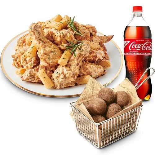 푸라닭 ㅤ투움바치킨 + 블랙치즈볼 + 콜라 1.25L_이미지