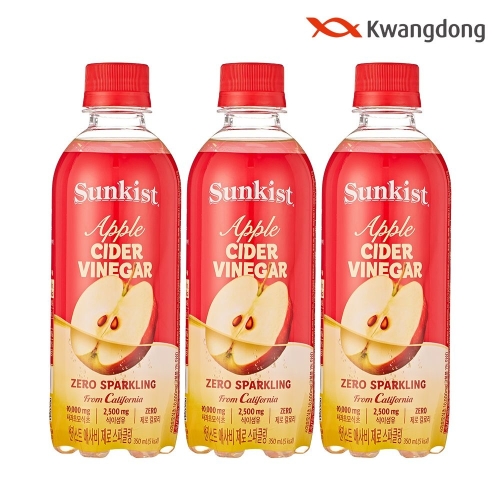 썬키스트 애사비 제로 스파클링 350ml (24개)_이미지