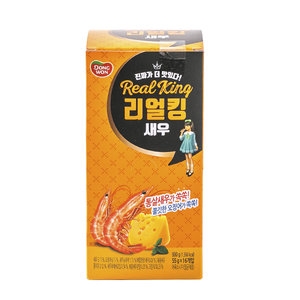 동원F&B 리얼킹 새우 소시지 55g [10개]
