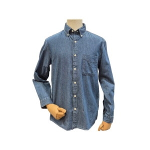 신성통상 지오지아 리얼 남성 데님 셔츠_ADF1WC1801