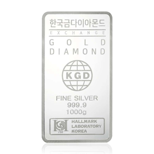 한국금다이아몬드 투자용 실버바 1000g이미지입니다. 누르면 해당 게시물로 새창이동합니다.
