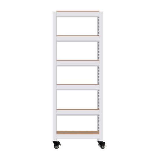 영진산업 홈던트하우스 6단 이동식 앵글선반 800x500 (180cm(높이))