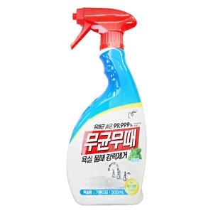 무균무때 욕실용 세정제 허브향 500ml 1개 물때 찌든때