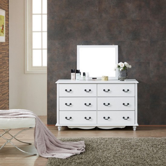 로쏘 프로방스 3단 서랍장 화장대 1200