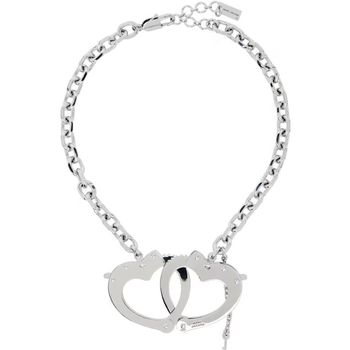 마크제이콥스 하트 핸드커프 실버 네크리스 150640525_이미지