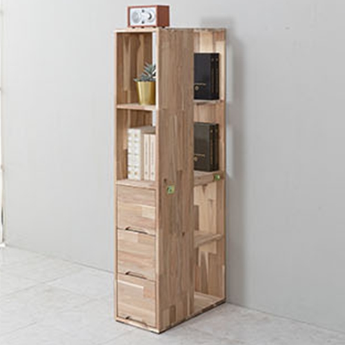 리버퍼니쳐 마쵸 아카시아원목 3단서랍장책장 책상 (1000x600)_이미지