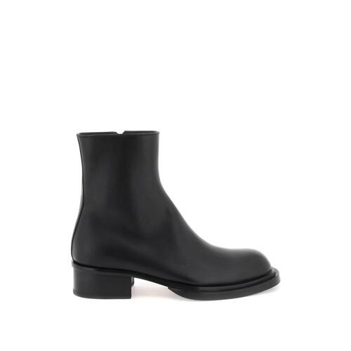 알렉산더맥퀸 FW23 쿠반 스택 부츠 블랙 750383 WIDY0