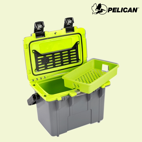 펠리칸 14QT 쿨러 [다크그레이+그린]