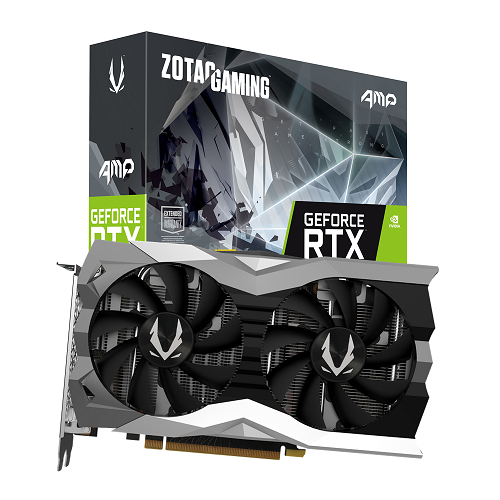 ZOTAC GAMING 지포스 RTX 2060 AMP D6 6GB 백플레이트
