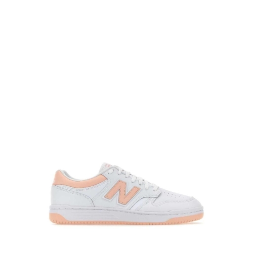 뉴발란스 NEW BALANCE 투톤 가죽 480 스니커즈 BB480LPH WHITEPINK_이미지