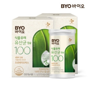 CJ BYO 식물성 유산균 100 370mg 30캡슐_이미지