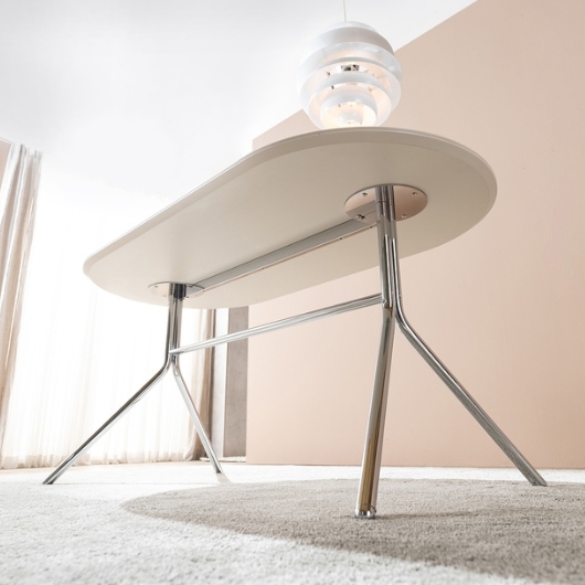 리바트 아르떼 릴리 라운드 세라믹 식탁 1600 (의자별도)_이미지