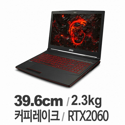 MSI GL시리즈 GL63 8SE (SSD 128GB)