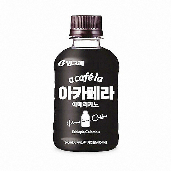 빙그레 아카페라 스위트 아메리카노 240ml (10개)