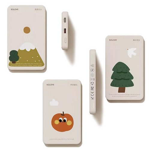 샤오미 SOLOVE 맥세이프 보조배터리 W9 5000mAh 해외구매