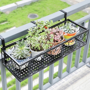 모칸도 베란다용 직각 화분걸이 화분진열대 다육이정리 다양한 크기 30cm100cm까지_이미지