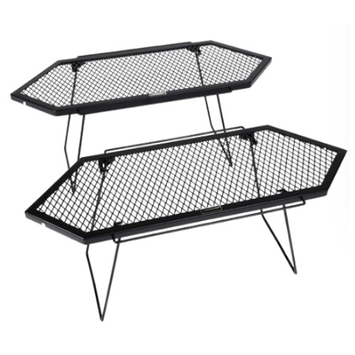 파즐 메쉬 폴딩 테이블 2p