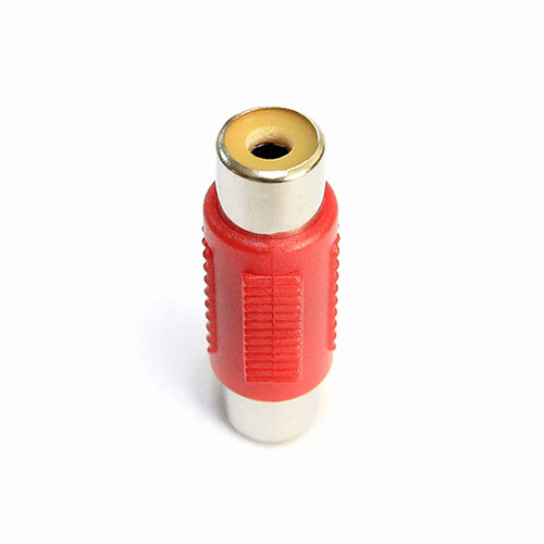탑라인에이치디 HDTOP RCA F/F 연장 젠더 레드 (1개, HT-R05)_이미지