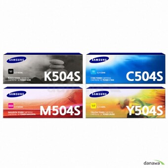 삼성전자 벌크 <b>CLT-K504S</b>, CLT-C504S, CLT-M504S, CLT-Y504S 4색 세트