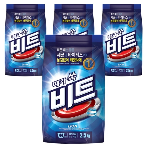 라이온코리아 비트 일반용 리필 2.5kg (16개)