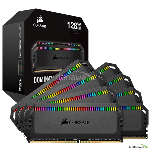CORSAIR DDR4-3600 CL18 Dominator Platinum RGB 패키지 (128GB(16Gx8))_이미지